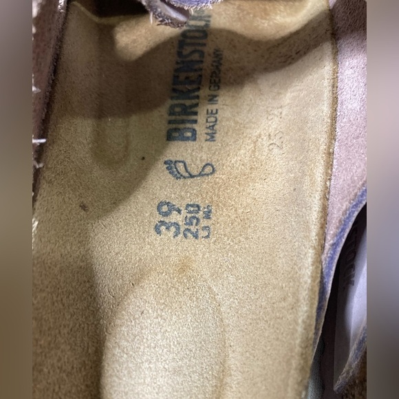 Birkenstock Big Buckle Light Pink Arizona Leather Sandals - Picture 5 of 6